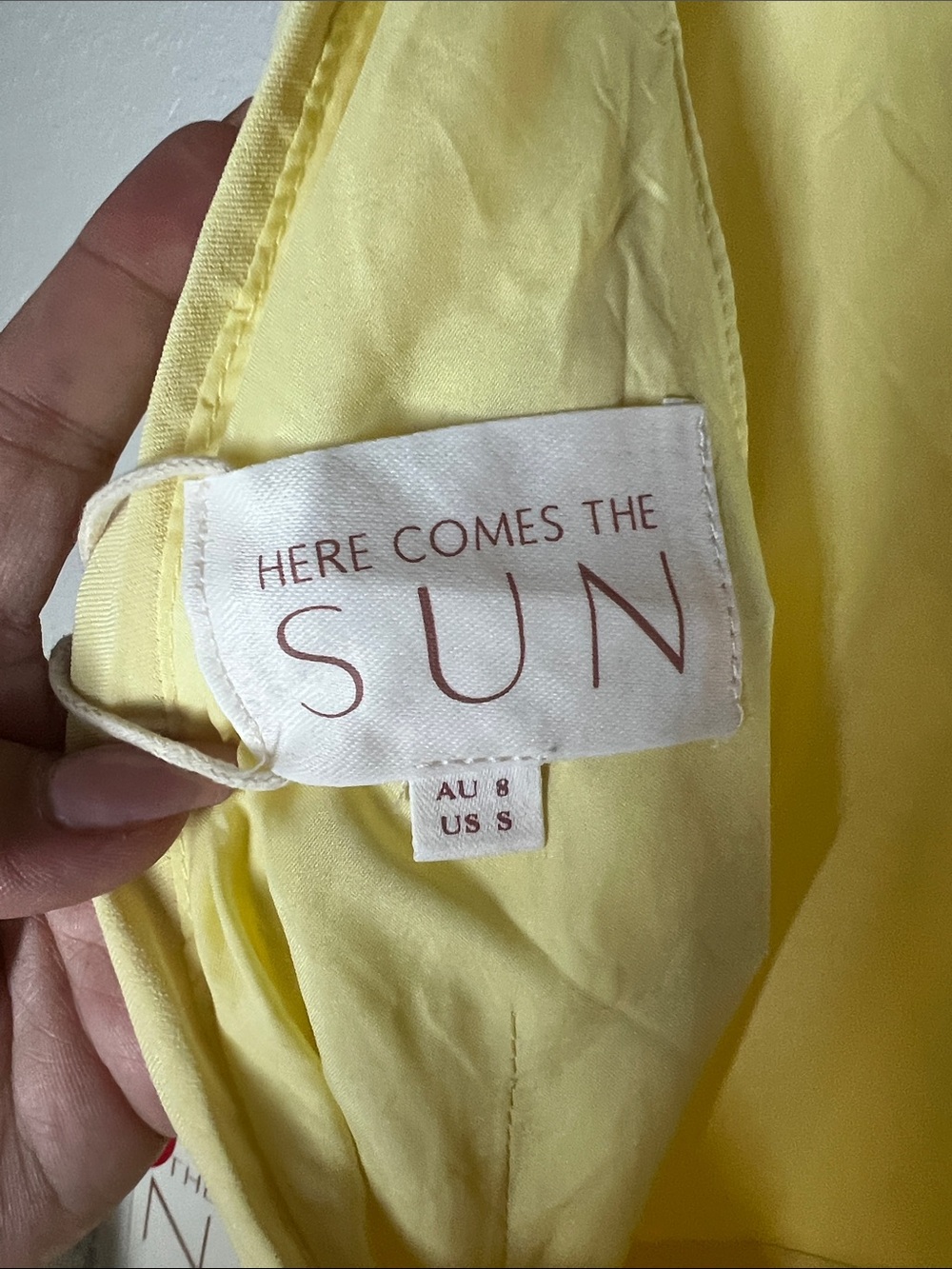 Elegant Yellow Satin-Panel Maxi Dress - Picture 2 of 5